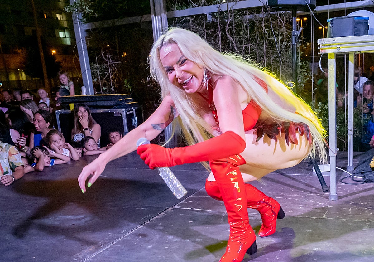 Leticia Sabater, en una reciente actuación.