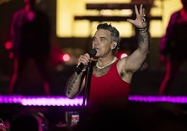 Robbie Williams pierde parte de visión por usar fármacos para perder peso