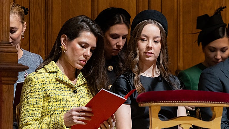De Charlène a Carolina: la Familia Real de Mónaco da una insólita imagen de unidad en el Día Nacional