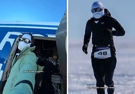 Verdeliss, sobre su aventura extrema de correr un maratón en la Antártida: «Dicen que es el entorno más hostil del planeta»