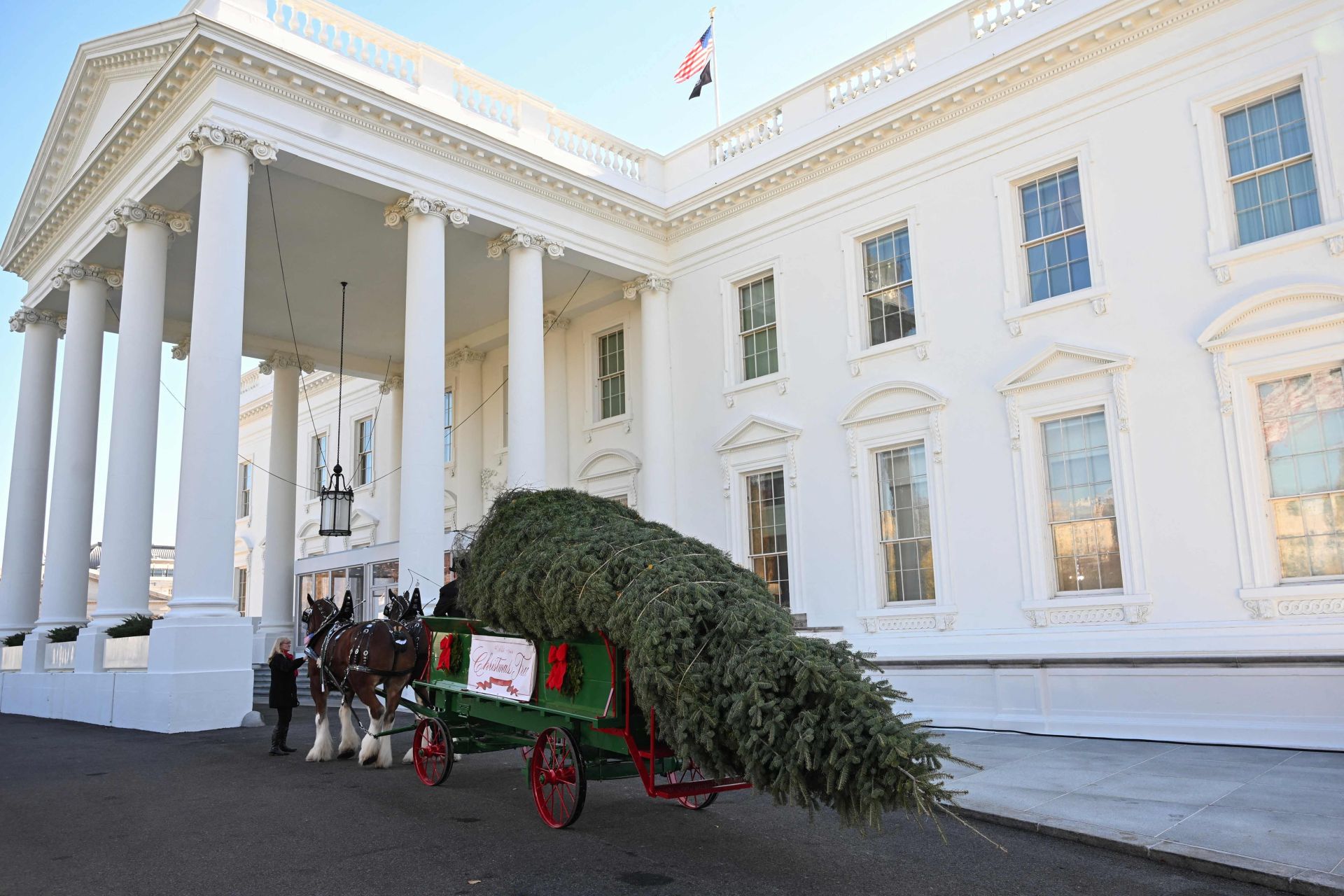El árbol de Navidad 2025 en la Casa Blanca.