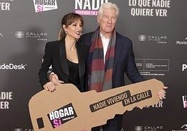 Richard y Alejandra Gere regresan a España para estrenar documental sobre personas sin hogar
