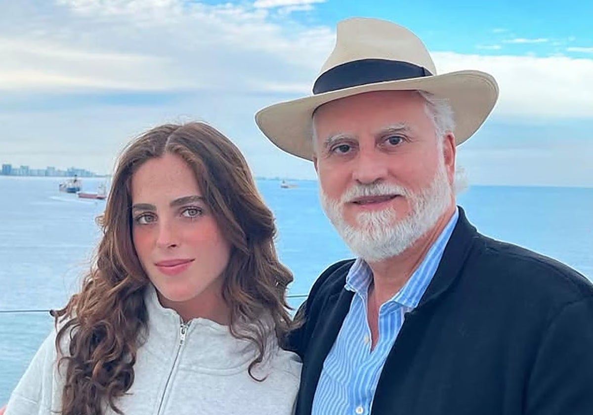 Fátima Bosch y su padre, Bernardo