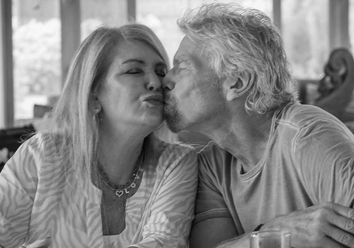 Richard Branson anuncia la muerte de su mujer, Joan Templeman, en una emotiva carta: «Era mi mejor amiga»