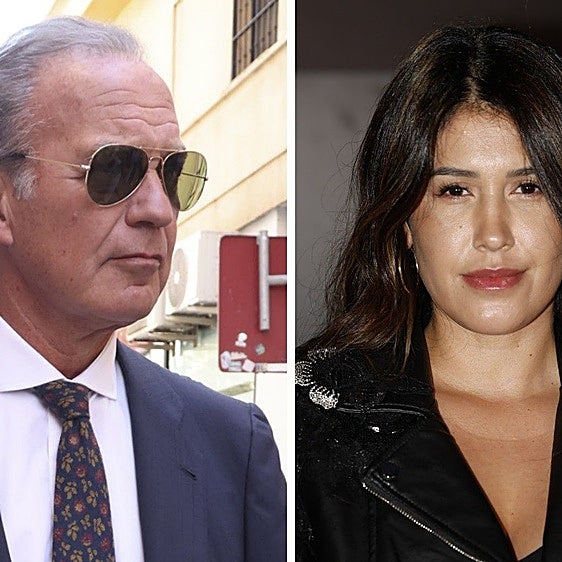 El cantante Bertín Osborne y Gabriela Guillén