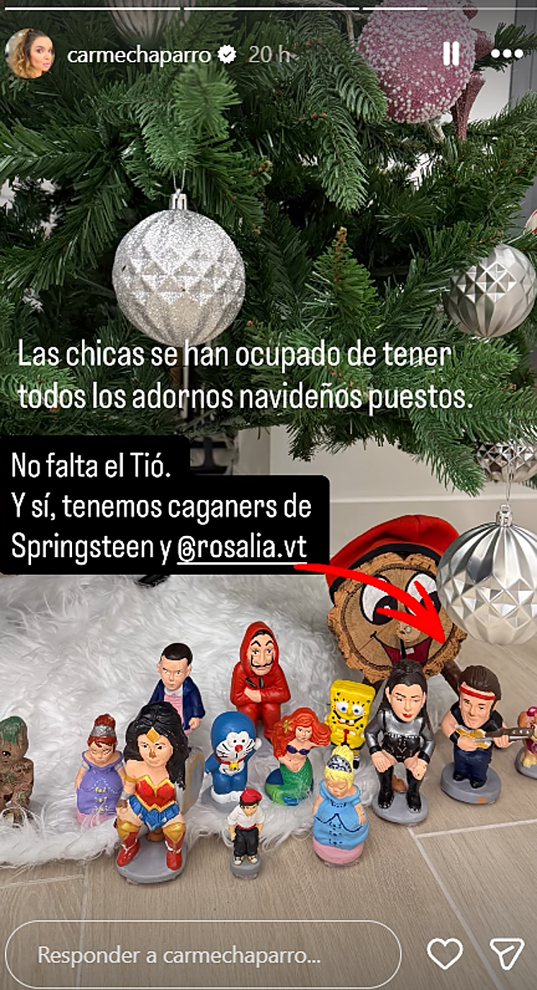 Carme Chaparro regresa a casa tras mes y medio ingresada en el hospital