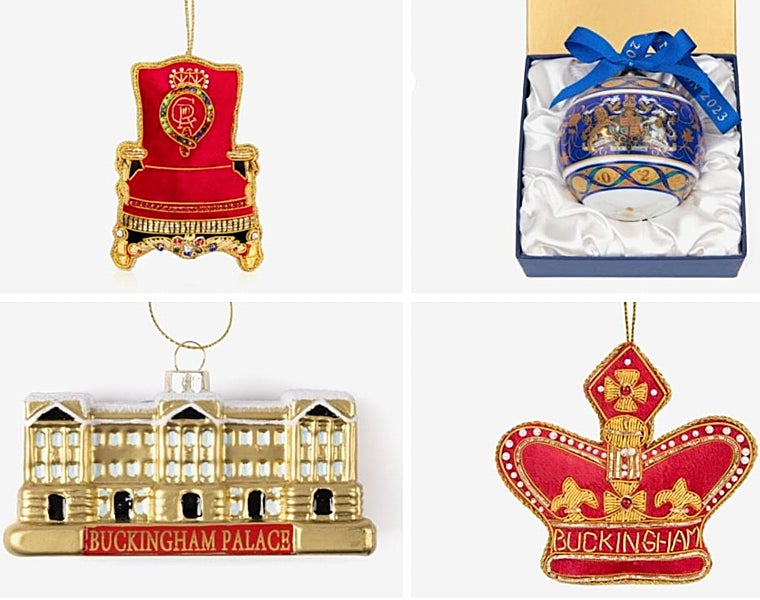 Buckingham Palace decorations