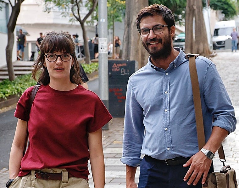 Maxi Iglesias and Susana Abaitua