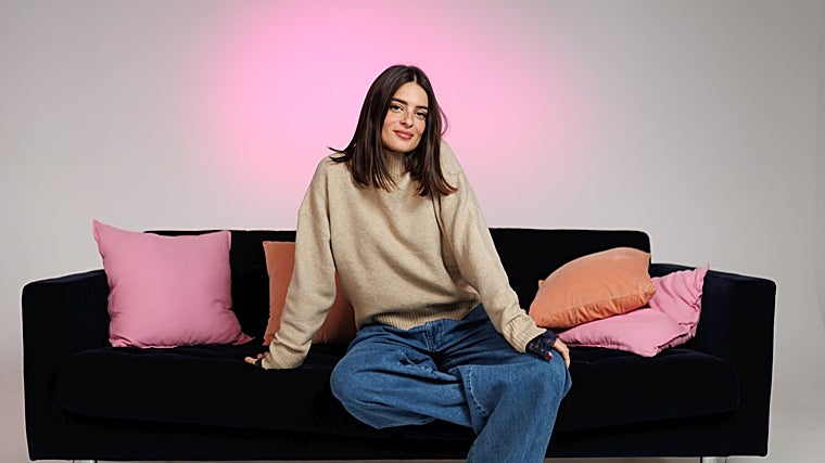 Susana during her interview on ABC