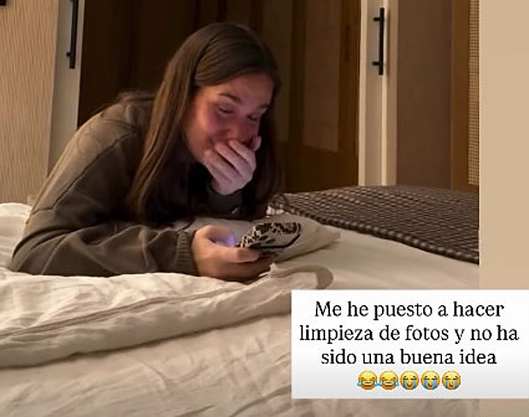 María Pombo estalla en lágrimas al ver sus fotos embarazada: «No ha sido una buena idea»