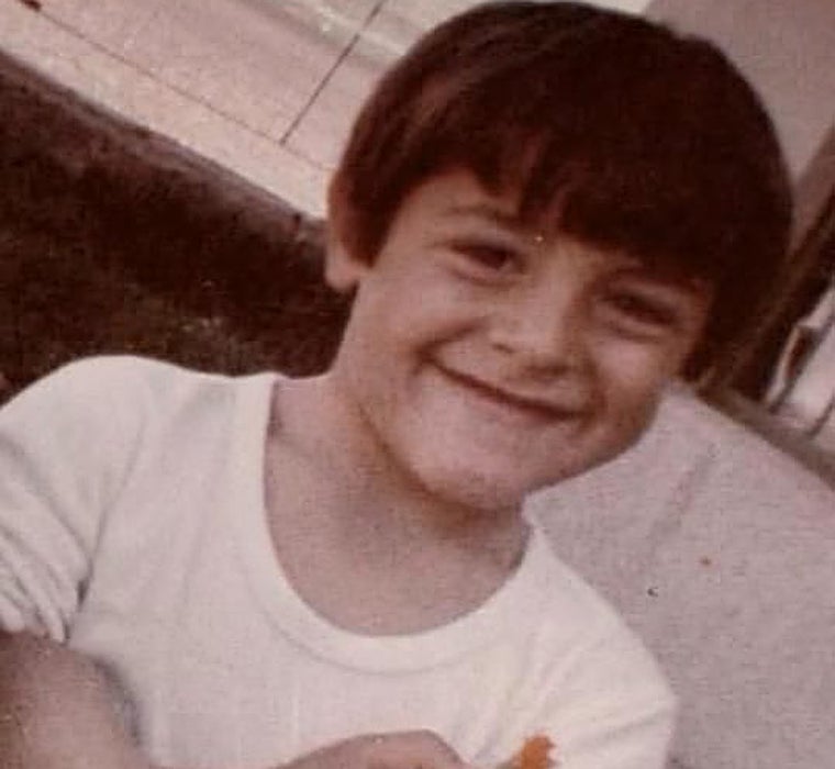 Rafael Amargo de niño