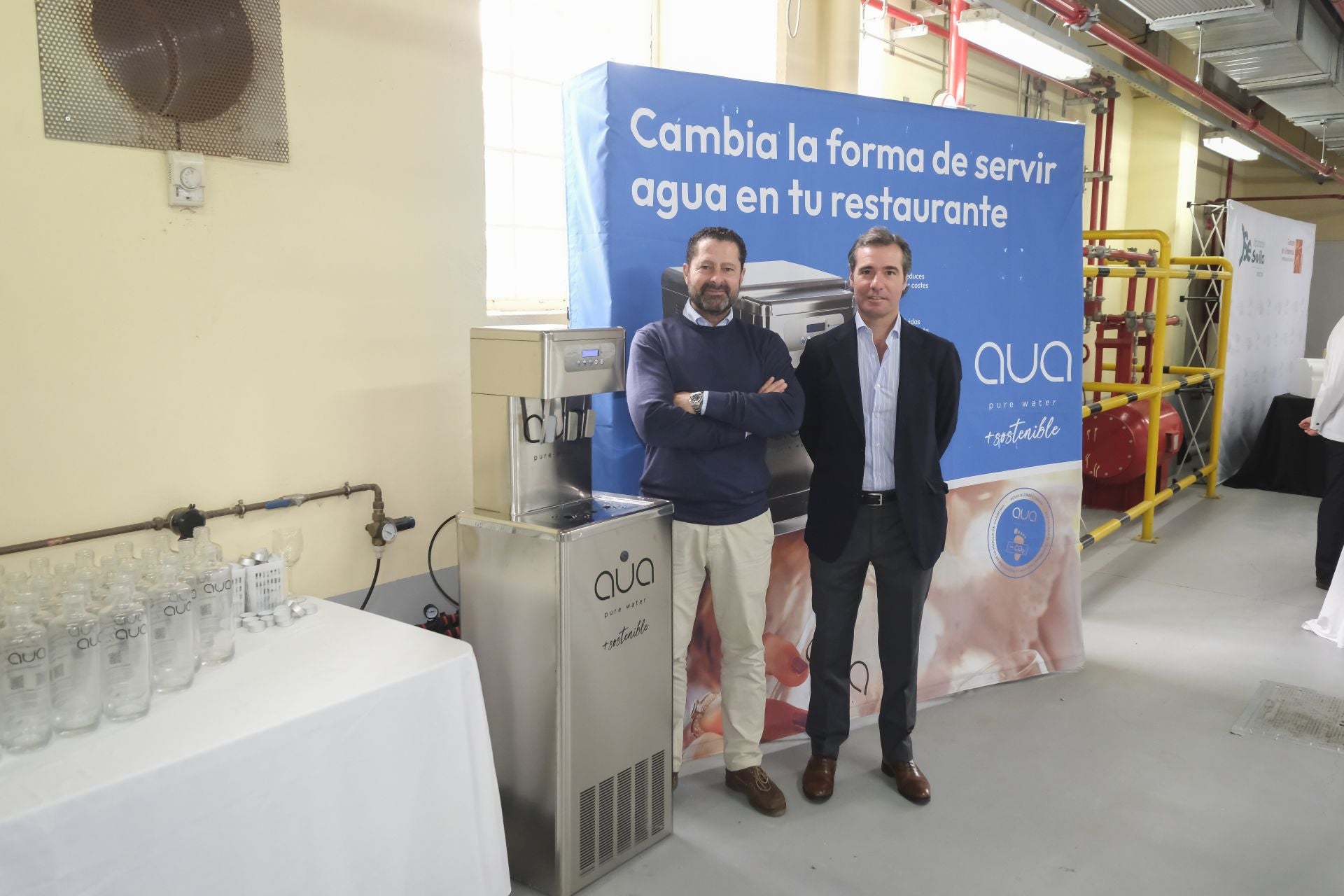 Pablo Ybarra y Julio Martín, de Aua