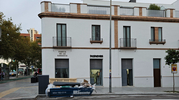 Nuevo resturante Popeyes en Sevilla