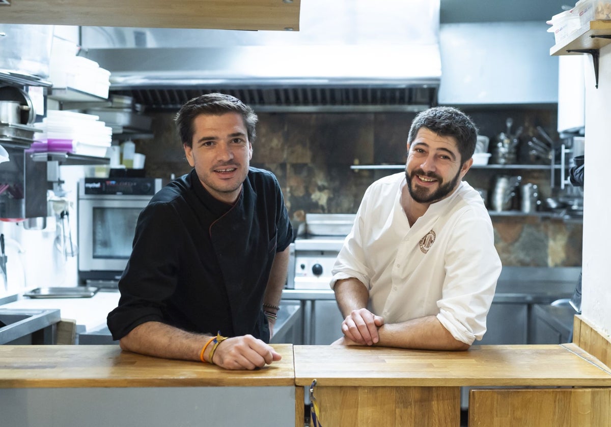 Javier Fabo y Manuel Melero