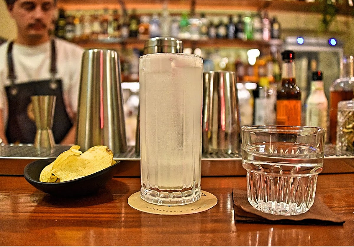 Uno de los cócteles de Tremenda Muela