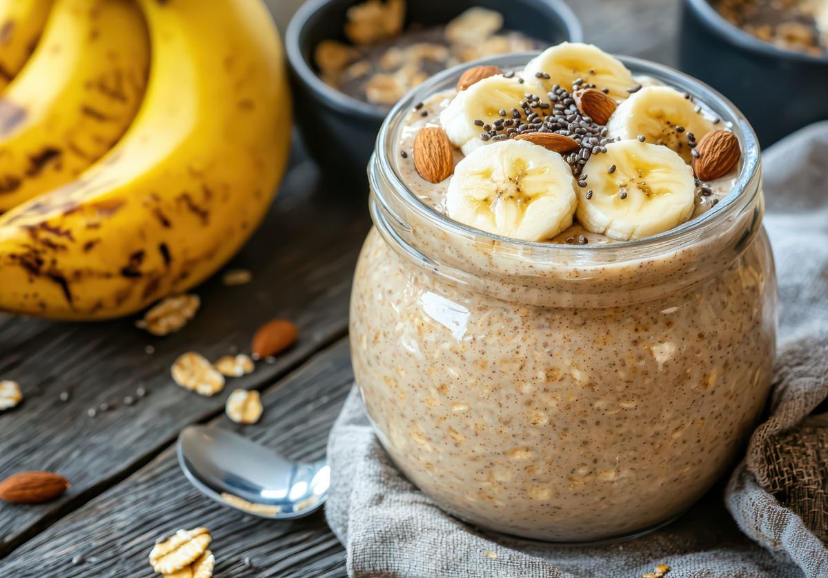 Overnight oats, un desayuno fácil y rápido además de saludable