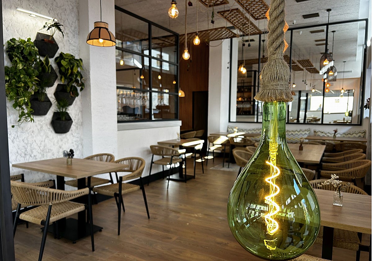 Interior de Luz y Brasa