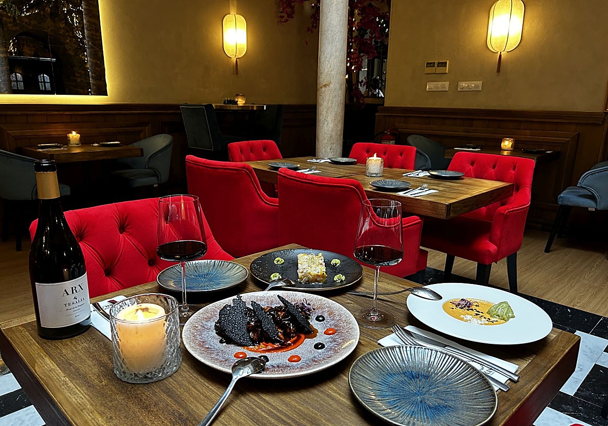 Salón del restaurante Morante