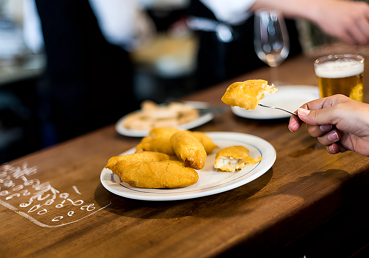 Pavías de bacalao de El Rinconcillo