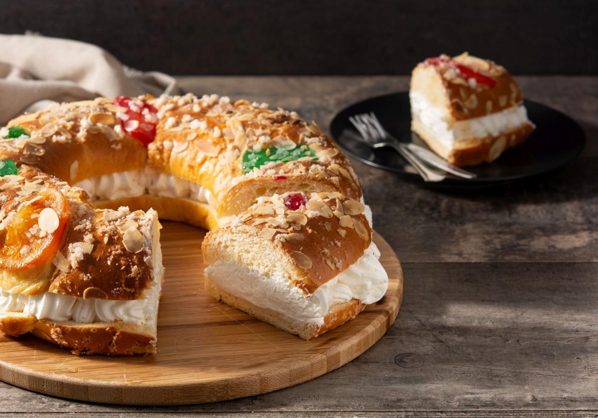 Tradicional roscón de Reyes