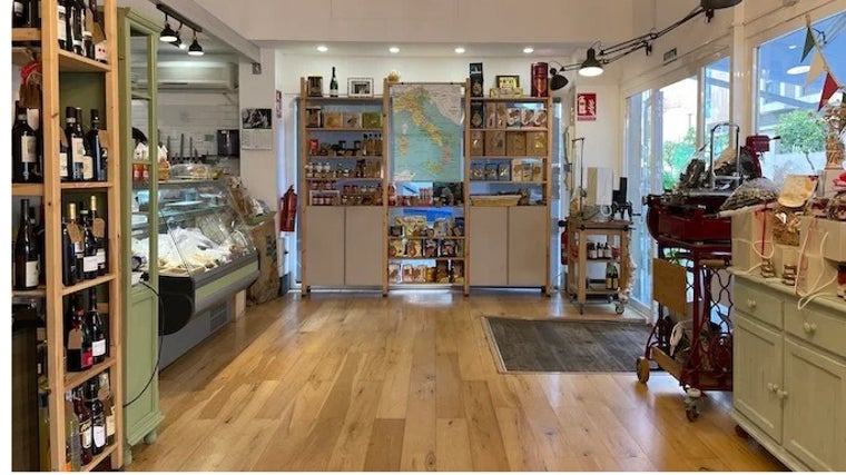 Interior de La Dispensa, en el Soho