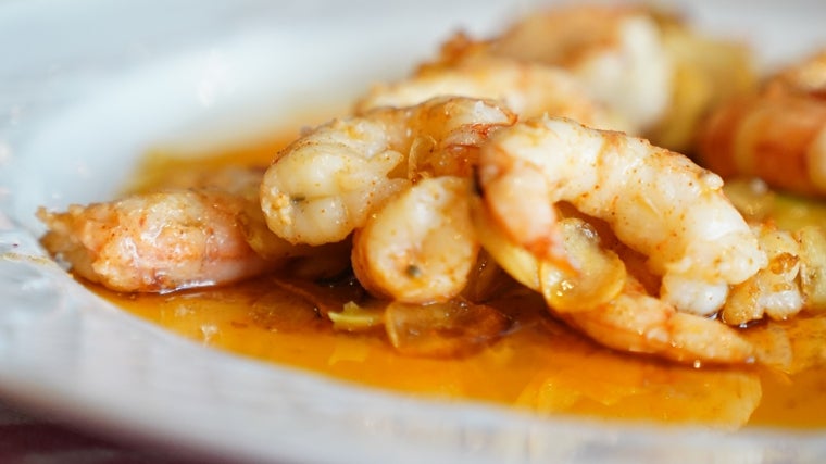 Gambas al ajillo