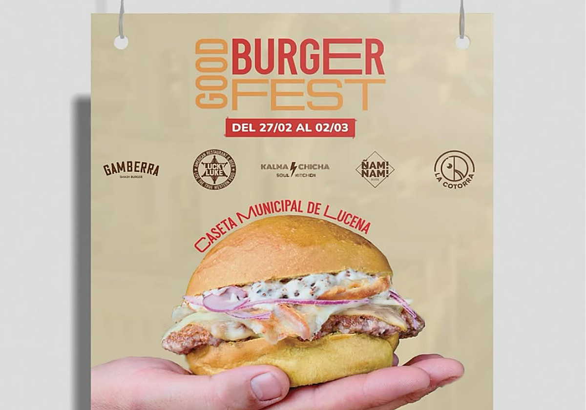 El universo burger conquista Lucena con un festival para los muy carnívoros