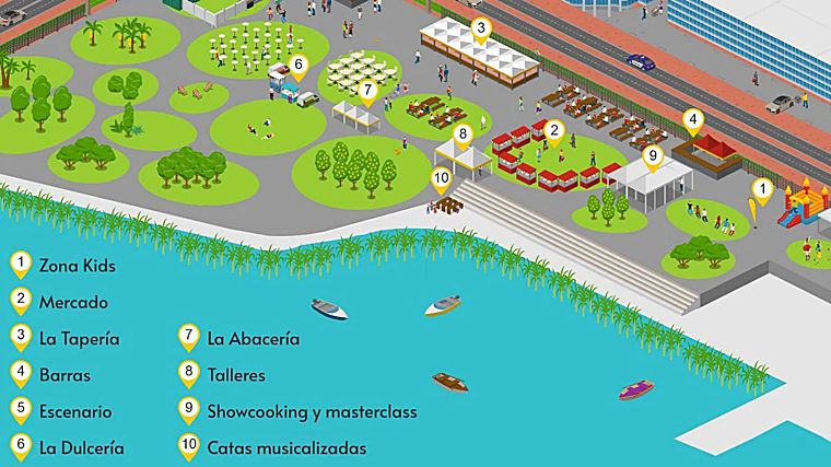 Gastrogarden se prepara para un fin de semana de gastronomía y música