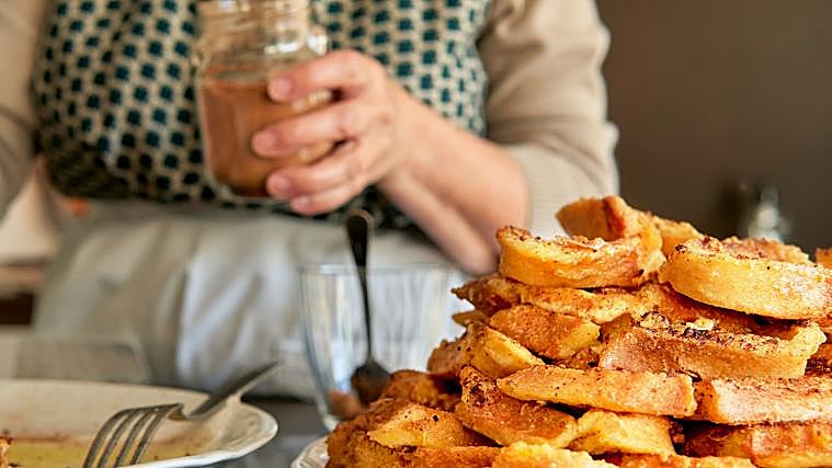 La miga densa hará que tus torrijas tengan un equilibrio perfecto de texturas