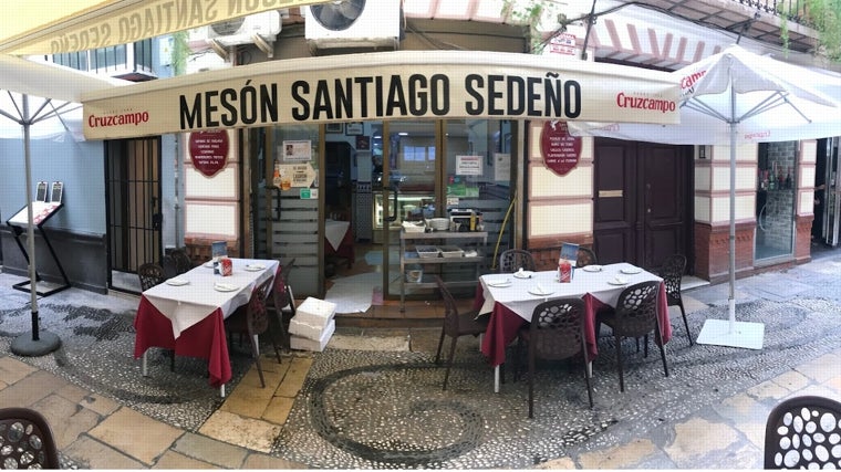 Mesón Santiago Sedeño en el centro de Málaga