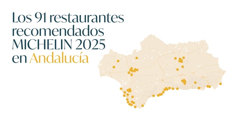 ¿Sabes cuántos restaurantes andaluces hay recomendados en la Guía Michelin?