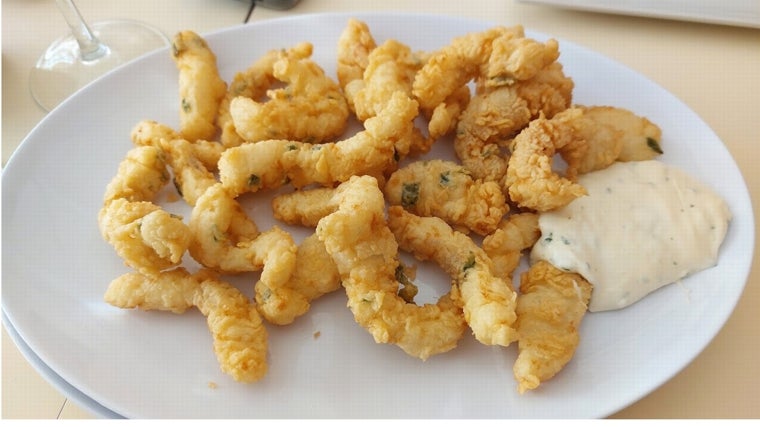 Pescaíto frito de Marisquería El Yerno en Málaga