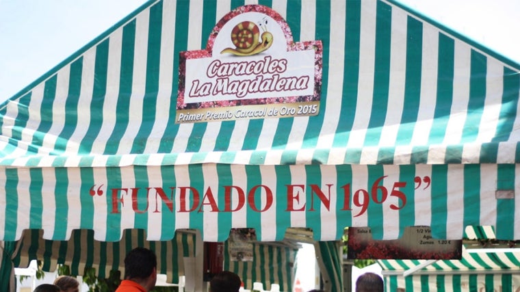Puesto de Caracoles La Magdalena en Córdoba capital