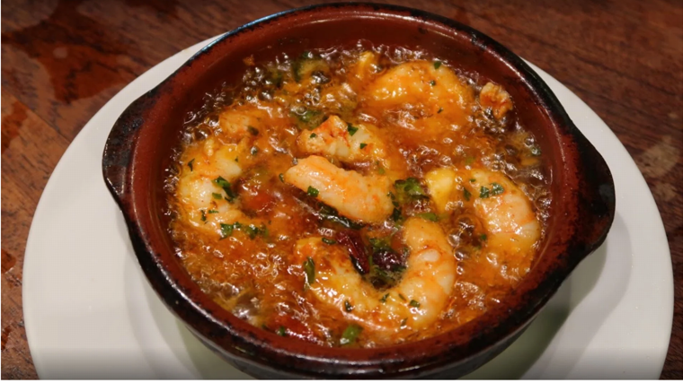Una de las tapas de Bar El Estrecho