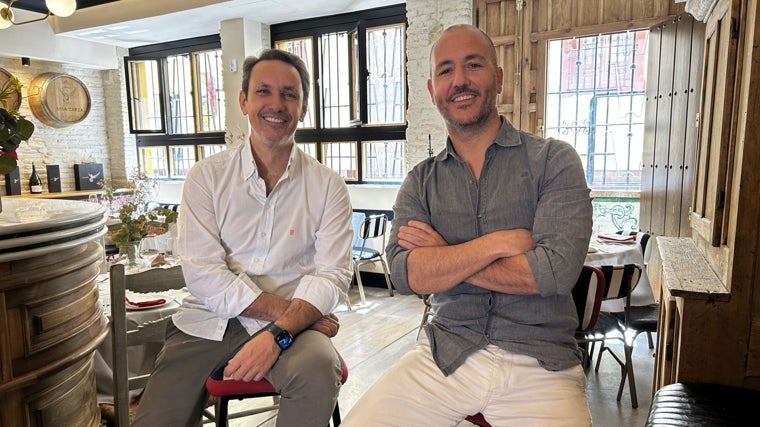 Lucas Bernal y Javi Padura