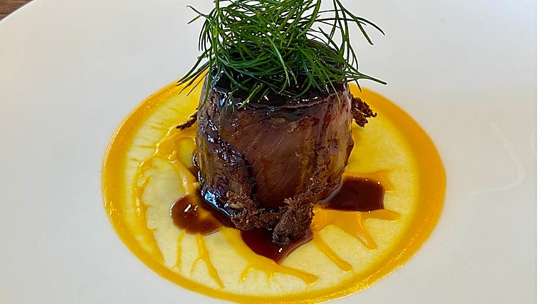 Cordero con batata de José Carlos García en Málaga