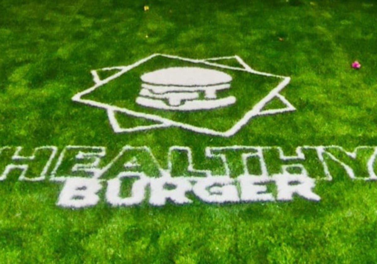 Terraza exterior de Healthy Burger en la capital cordobesa