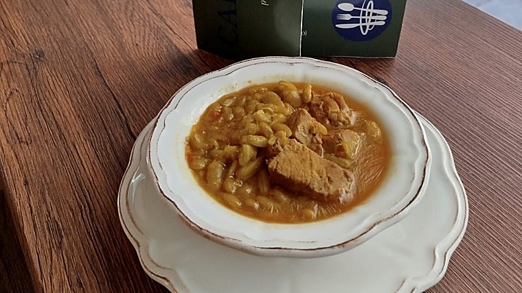 Chícharos con mormo de atún de La Excusa perfecta