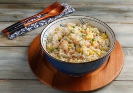 Así se prepara este arroz con gulas