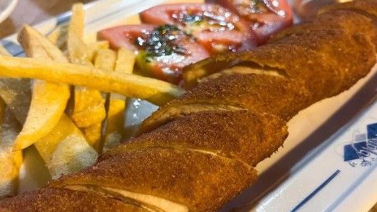 Flamenquín cordobés en el restaurante asador La Kibla de Córdoba
