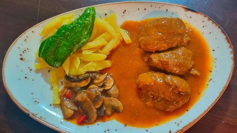 Receta elaborada en el Asador Restaurante Los Palancos en Zuheros, Córdoba