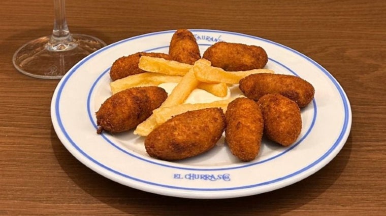 Croquetas caseras en el Restaurante El Churrasco de Córdoba