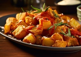 El secreto de los bares para que las patatas bravas queden crujientes por fuera y tiernas por dentro