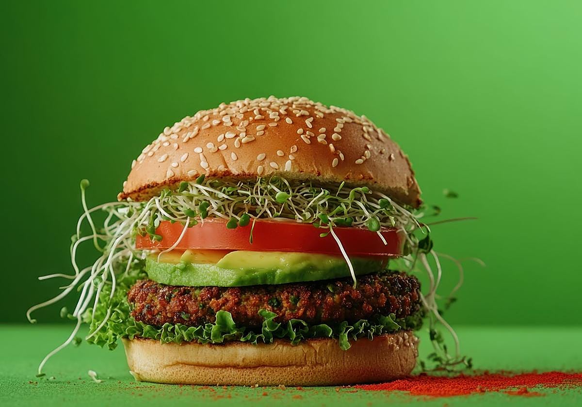 Estas hamburguesas vegetales te sorprenderán por su sabor