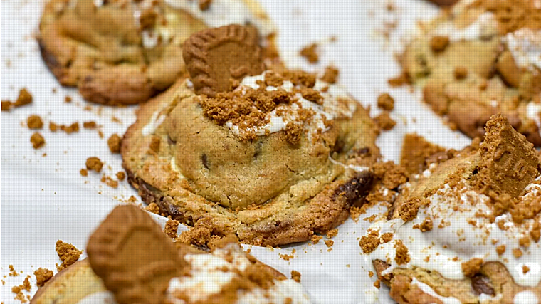 Cookies con sabor Lotus, una de las galletas clásicas de Abuela Canalla