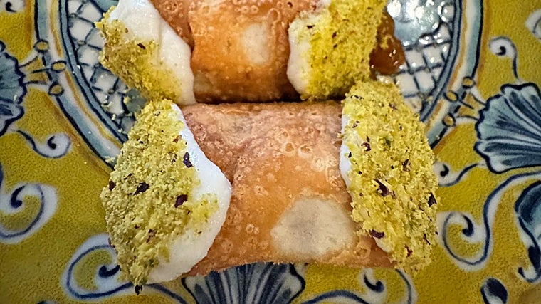 Cannoli sicilianos