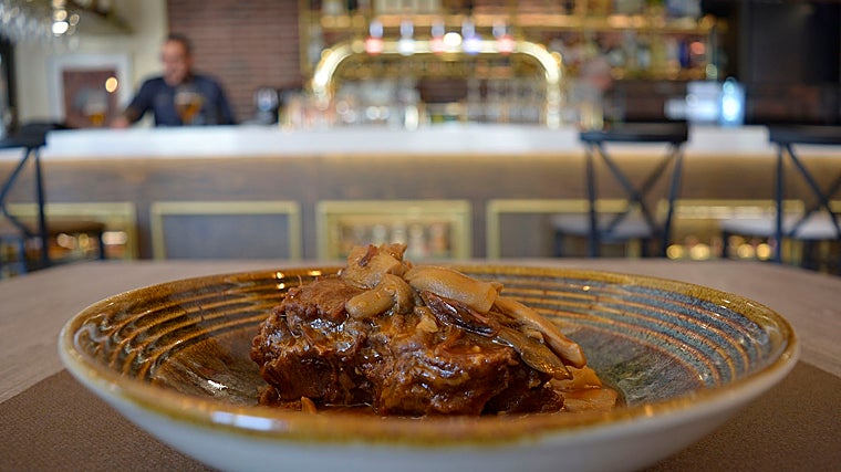 Una de las propuestas culinarias en Hermanos Salcedo