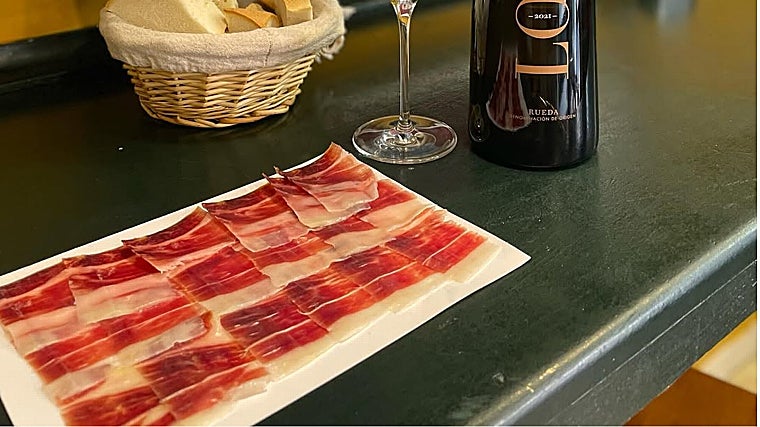Plato de jamón de Keycha
