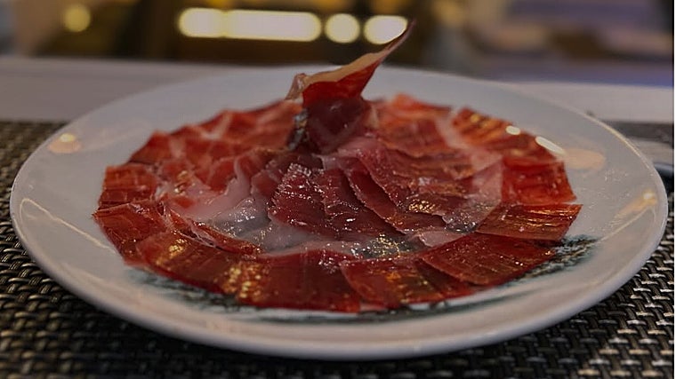 Plato de jamón de Keycha