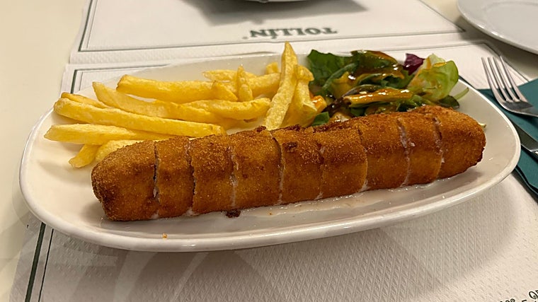 Flamenquín cordobés en Casa Tollín